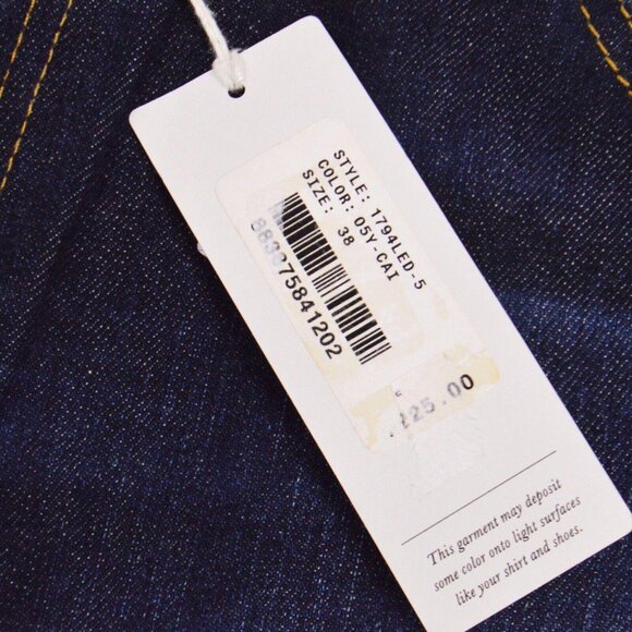 NEW Adriano Goldschmied Mens Jeans 38 Blue Denim The Everett Cotton Blend - Picture 10 of 11